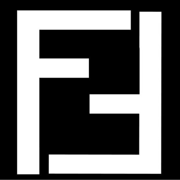 Fendi two tone belt